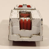 1999 Hot Wheels Rescue Ranger White Fire Truck Die Cast Toy Car Vehicle