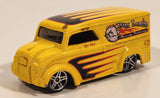 2001 Hot Wheels Dairy Delivery Truck Yellow Die Cast Toy Car Vehicle