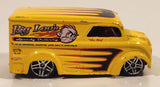 2001 Hot Wheels Dairy Delivery Truck Yellow Die Cast Toy Car Vehicle