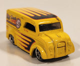 2001 Hot Wheels Dairy Delivery Truck Yellow Die Cast Toy Car Vehicle