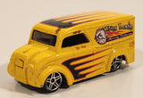 2001 Hot Wheels Dairy Delivery Truck Yellow Die Cast Toy Car Vehicle