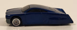 1999 McDonald's Hot Wheels Lead Sled Blue Die Cast Toy Car Vehicle