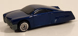 1999 McDonald's Hot Wheels Lead Sled Blue Die Cast Toy Car Vehicle