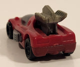 1994 McDonald's Hot Wheels Back Burner Dark Red Die Cast Toy Car Vehicle