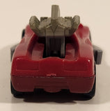 1994 McDonald's Hot Wheels Back Burner Dark Red Die Cast Toy Car Vehicle