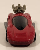 1994 McDonald's Hot Wheels Back Burner Dark Red Die Cast Toy Car Vehicle