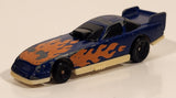 1996 McDonald's Hot Wheels Flames Series Funny Car 1/5 Blue Die Cast Toy Race Car Vehicle