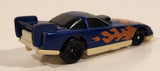 1996 McDonald's Hot Wheels Flames Series Funny Car 1/5 Blue Die Cast Toy Race Car Vehicle