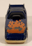 1996 McDonald's Hot Wheels Flames Series Funny Car 1/5 Blue Die Cast Toy Race Car Vehicle