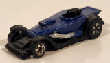 2002 Hot Wheels McDonald's Super Comp Dragster Dark Blue Die Cast Toy Car Vehicle