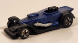 2002 Hot Wheels McDonald's Super Comp Dragster Dark Blue Die Cast Toy Car Vehicle