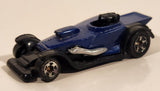 2002 Hot Wheels McDonald's Super Comp Dragster Dark Blue Die Cast Toy Car Vehicle