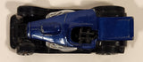 2002 Hot Wheels McDonald's Super Comp Dragster Dark Blue Die Cast Toy Car Vehicle