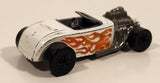 Vintage 1981 Hot Wheels Street Rodder White Die Cast Toy Car Vehicle Hong Kong