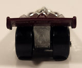 2000 McDonald's Hot Wheels Del Worsham Funny Car Current Maroon and White Die Cast Toy Race Car Vehicle