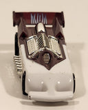2000 McDonald's Hot Wheels Del Worsham Funny Car Current Maroon and White Die Cast Toy Race Car Vehicle