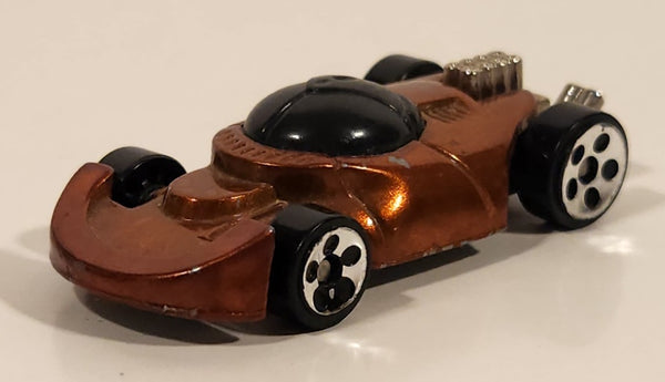 1999 McDonald's Hot Wheels Innovator Metalflake Orange Die Cast Toy Car Vehicle