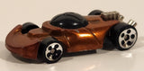 1999 McDonald's Hot Wheels Innovator Metalflake Orange Die Cast Toy Car Vehicle