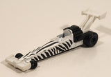 1993 Hot Wheels McDonald's Dragster Funny Car White Black Die Cast Toy Race Car Vehicle