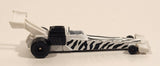 1993 Hot Wheels McDonald's Dragster Funny Car White Black Die Cast Toy Race Car Vehicle
