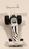 1993 Hot Wheels McDonald's Dragster Funny Car White Black Die Cast Toy Race Car Vehicle