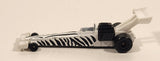 1993 Hot Wheels McDonald's Dragster Funny Car White Black Die Cast Toy Race Car Vehicle