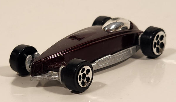 1999 McDonald's Hot Wheels Street Raptor Maroon Dark Red Die Cast Toy Car Vehicle