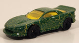 1996 Hot Wheels McDonald's Krackle Series '93 Chevrolet Camaro Green Die Cast Toy Car Vehicle