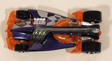 2001 Hot Wheels First Editions Vulture Roadster Purple Orange Die Cast Toy Car Vehicle