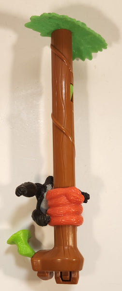 McDonald's Burroughs & Disney Tarzan Gorilla and Snake Sliding Down Tree 7 1/2" Tall Plastic Toy