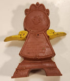 Pax Mfg Co. Disney Beauty And The Beast Cogsworth 2 1/2" Tall PVC Toy Figure