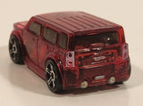 2005 Hot Wheels First Editions: X-Raycers Scion xB Clear Red Die Cast Toy Car Vehicle