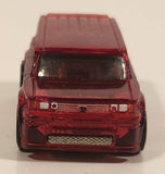 2005 Hot Wheels First Editions: X-Raycers Scion xB Clear Red Die Cast Toy Car Vehicle