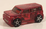 2005 Hot Wheels First Editions: X-Raycers Scion xB Clear Red Die Cast Toy Car Vehicle