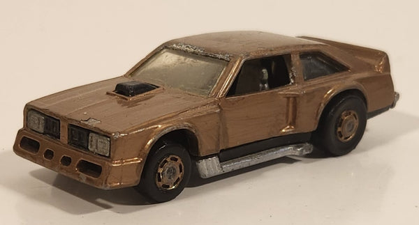 1978 Hot Wheels Flat Out 442 Painted Gold Brown Die Cast Toy Car Vehicle