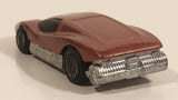 1974 Hot Wheels Large Charge Silver Painted Red Brown Die Cast Toy Car Vehicle