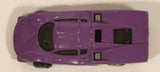 1988 Hot Wheels GT Racer Painted Purple Die Cast Toy Car Vehicle