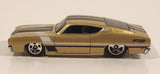 2015 Hot Wheels Multipack Exclusive '69 Ford Torino Talladega Metallic Gold Die Cast Toy Muscle Car Vehicle