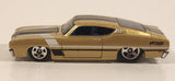 2015 Hot Wheels Multipack Exclusive '69 Ford Torino Talladega Metallic Gold Die Cast Toy Muscle Car Vehicle
