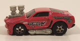 2006 Hot Wheels Tooned 1968 Mustang Pink Die Cast Toy Muscle Car Vehicle