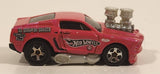 2006 Hot Wheels Tooned 1968 Mustang Pink Die Cast Toy Muscle Car Vehicle