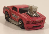 2006 Hot Wheels Tooned 1968 Mustang Pink Die Cast Toy Muscle Car Vehicle