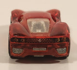 2005 Hot Wheels First Editions: X‑Raycers Ferrari 360 Modena Clear Red Die Cast Toy Car Vehicle