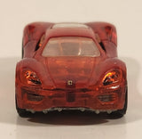 2005 Hot Wheels First Editions: X‑Raycers Ferrari 360 Modena Clear Red Die Cast Toy Car Vehicle