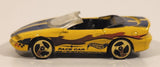 2000 Hot Wheels Camaro Convertible Pace Car Yellow Die Cast Toy Car Vehicle