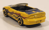 2000 Hot Wheels Camaro Convertible Pace Car Yellow Die Cast Toy Car Vehicle