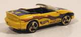 2000 Hot Wheels Camaro Convertible Pace Car Yellow Die Cast Toy Car Vehicle