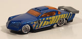 1998 Hot Wheels First Editions At-A-Tude Blue Die Cast Toy Car Vehicle