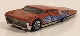 2005 Hot Wheels Wild Cats Slikt Back Orange Die Cast Toy Car Vehicle