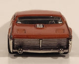 2005 Hot Wheels Wild Cats Slikt Back Orange Die Cast Toy Car Vehicle